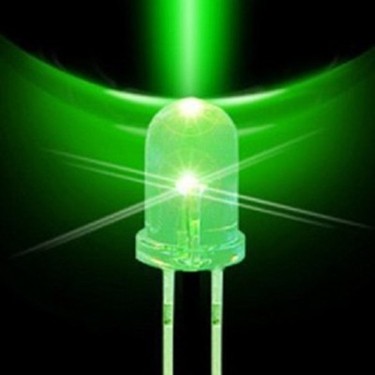 DIY LEDのダイオード3MM緑水ゆとりledsの円形上のUrtalの明るい電球のすくいはランプを導きました