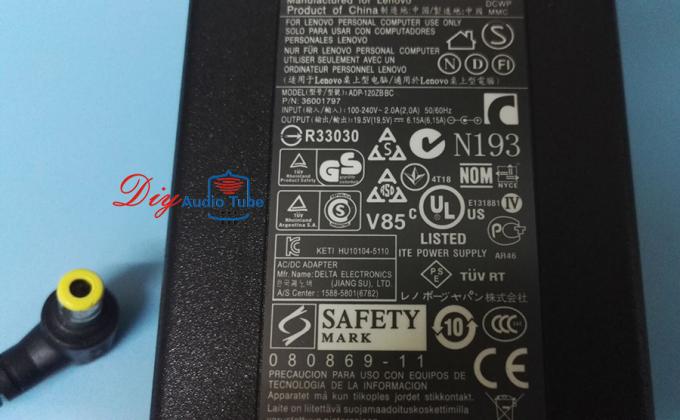 Lenovo Thinkpad IdeaPad B305 C305 B31R2 6.3*3.0mmのための120W 19.5V 6.15A ACアダプターのラップトップの充電器